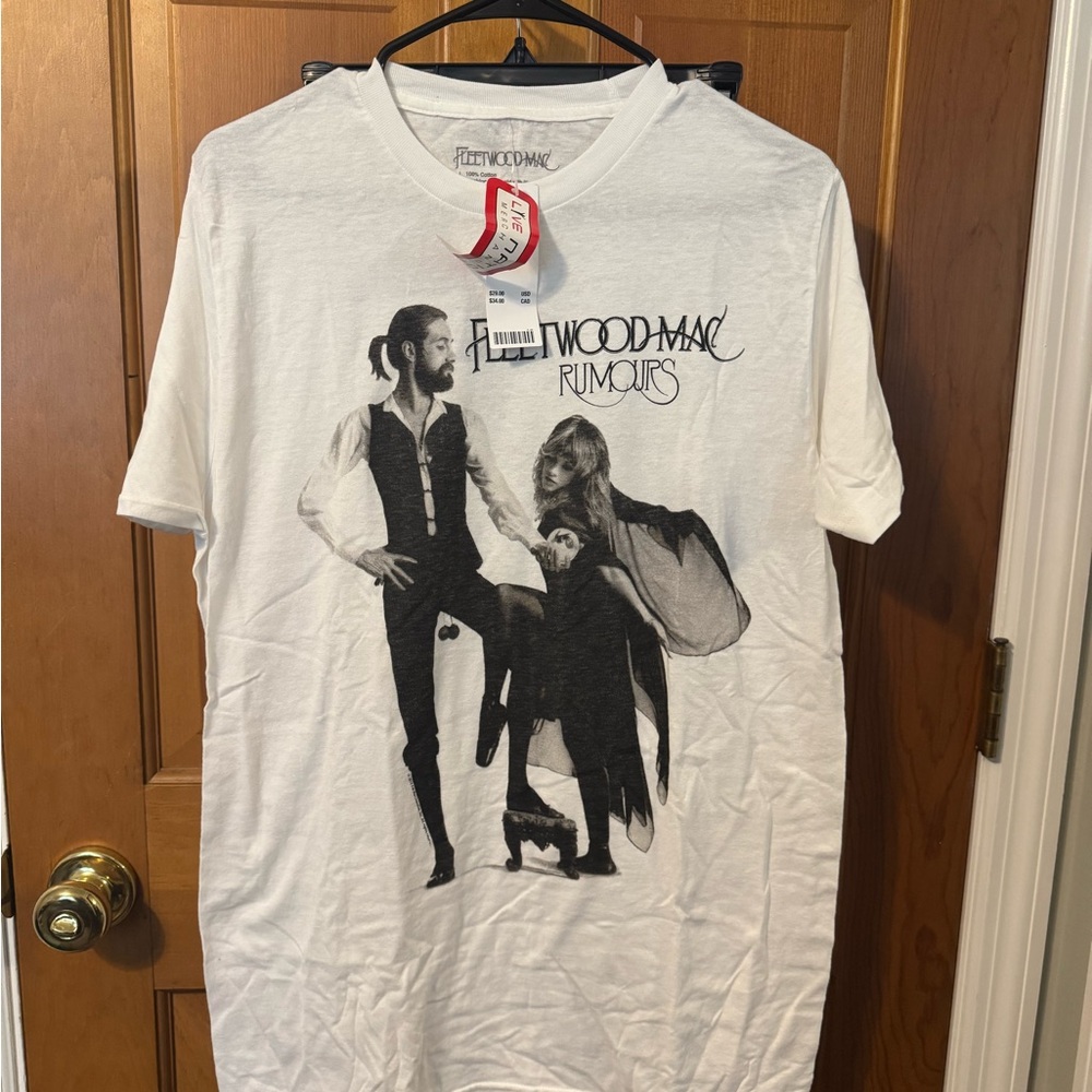 Live Nation Fleetwood Mac Rumours White T-Shirt